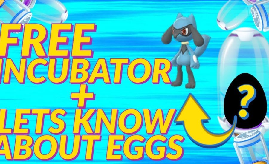 How to get free incubator in Pokemon Go | Incubator Pokemon go | Rare Pokemons