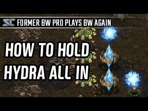 How to hold Hydra all in l StarCraft: Brood War Remastered l Crank