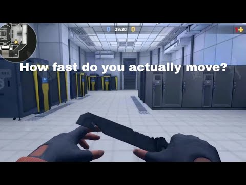 How to measure EXACTLY how fast you move in Critical Ops