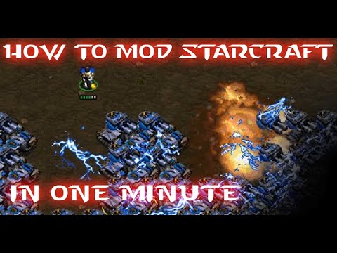 How to mod StarCraft in a minute