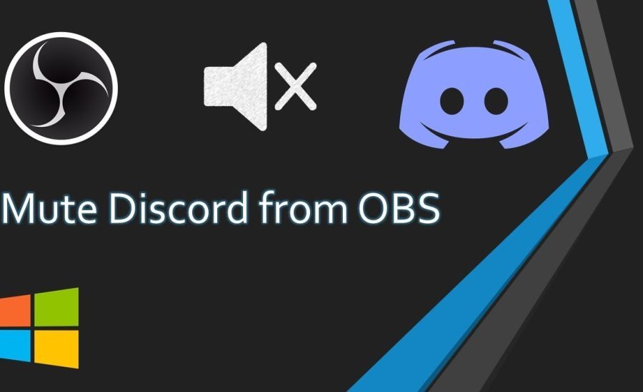 How to mute discord in OBS
