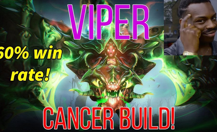 How win Dota 2 with Viper using the magic damage build