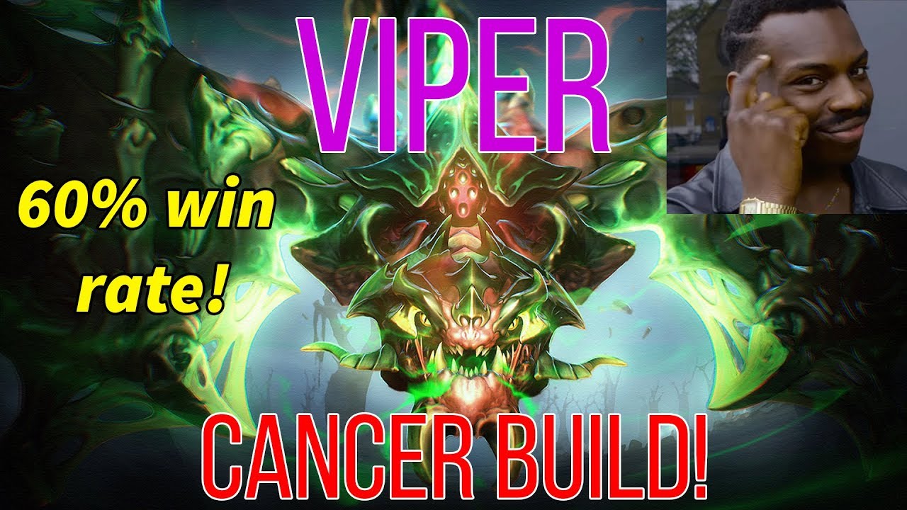 How win Dota 2 with Viper using the magic damage build