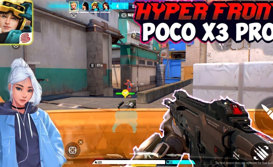 Hyper Front Poco X3 Pro 60Fps Gameplay | Hyper Front Mobile