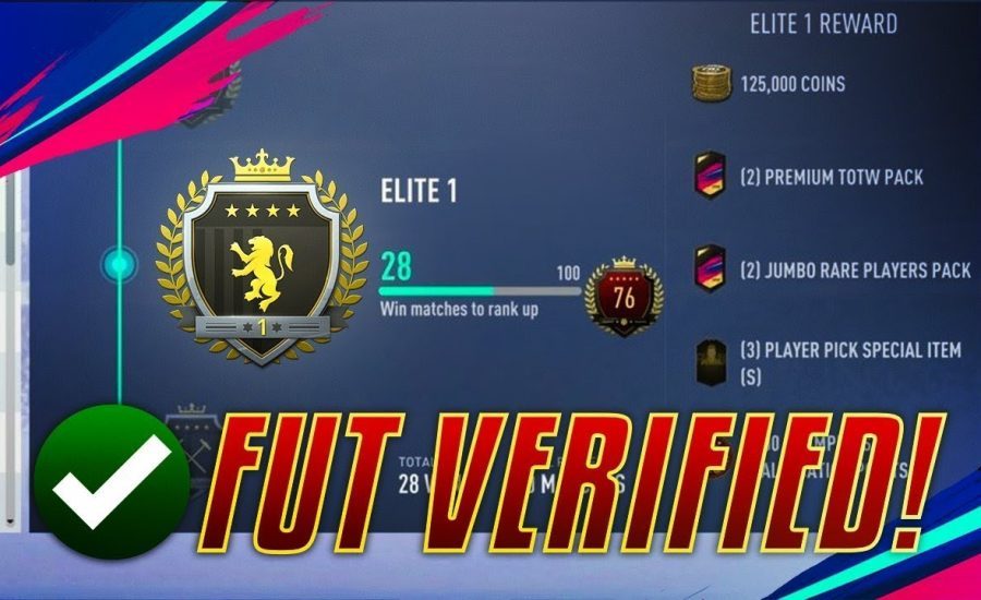 I FINALLY GOT FUT CHAMPS VERIFIED! (28-2) FIFA 19 ULTIMATE TEAM