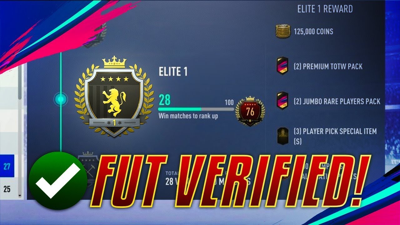 I FINALLY GOT FUT CHAMPS VERIFIED! (28-2) FIFA 19 ULTIMATE TEAM