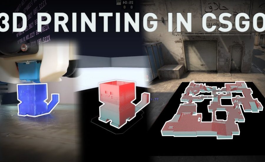 I Made a 3D Printer Monitor in CSGO using VScript (and some other stuff)