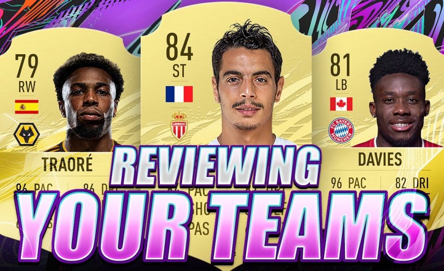 I RATE YOUR TEAMS! FIFA 21 STARTER SQUADS! #FIFA21 ULTIMATE TEAM