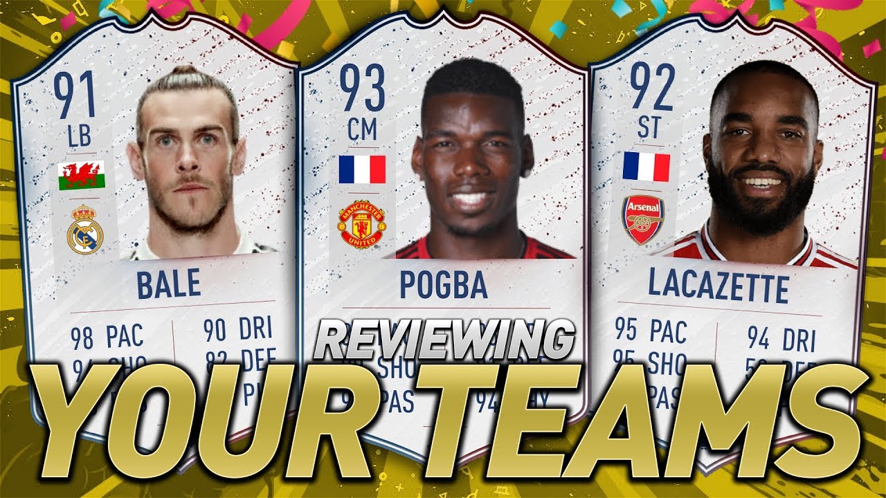 I RATE YOUR TEAMS! FUT BIRTHDAY PROMO! #FIFA20 ULTIMATE TEAM