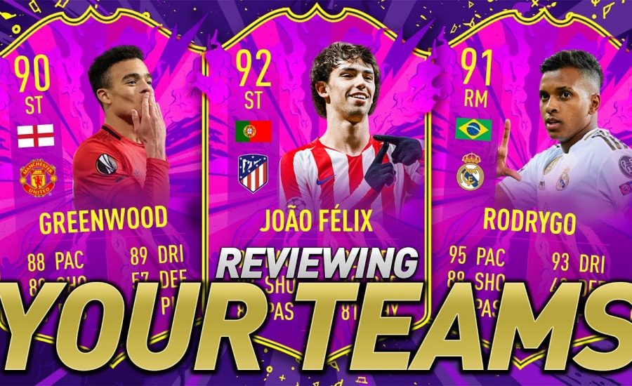 I RATE YOUR TEAMS! FUTURE STARS! #FIFA20 ULTIMATE TEAM