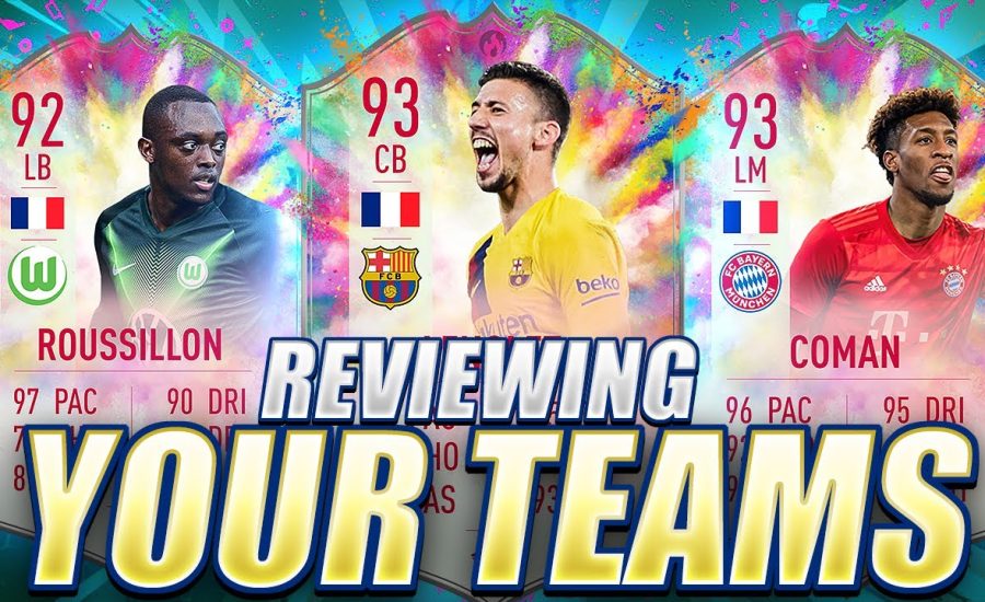 I RATE YOUR TEAMS! INSANE SUMMER HEAT SBCs! #FIFA20 ULTIMATE TEAM