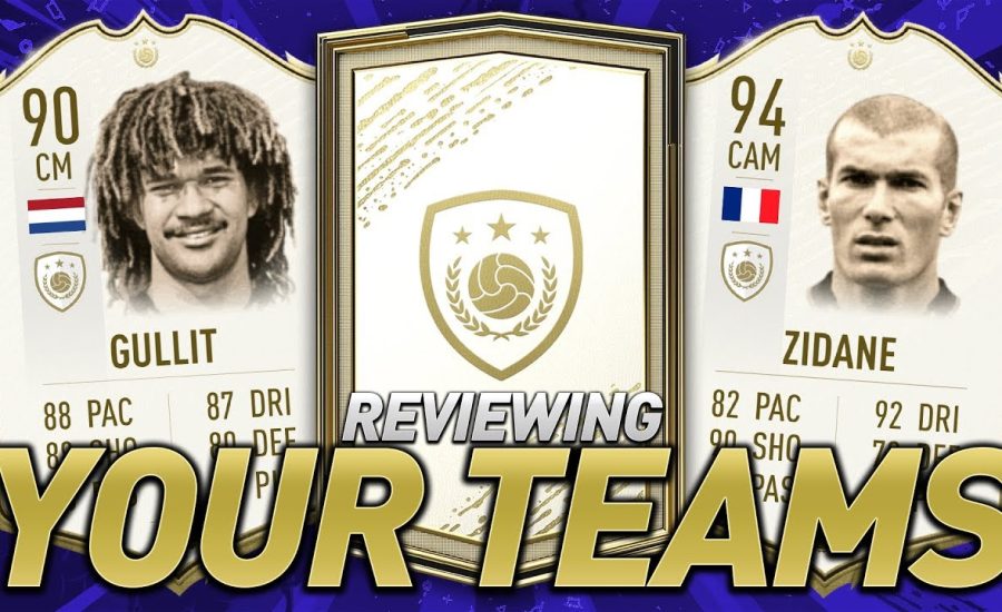 I RATE YOUR TEAMS! MID ICON UPGRADE PACKS! #FIFA20 ULTIMATE TEAM