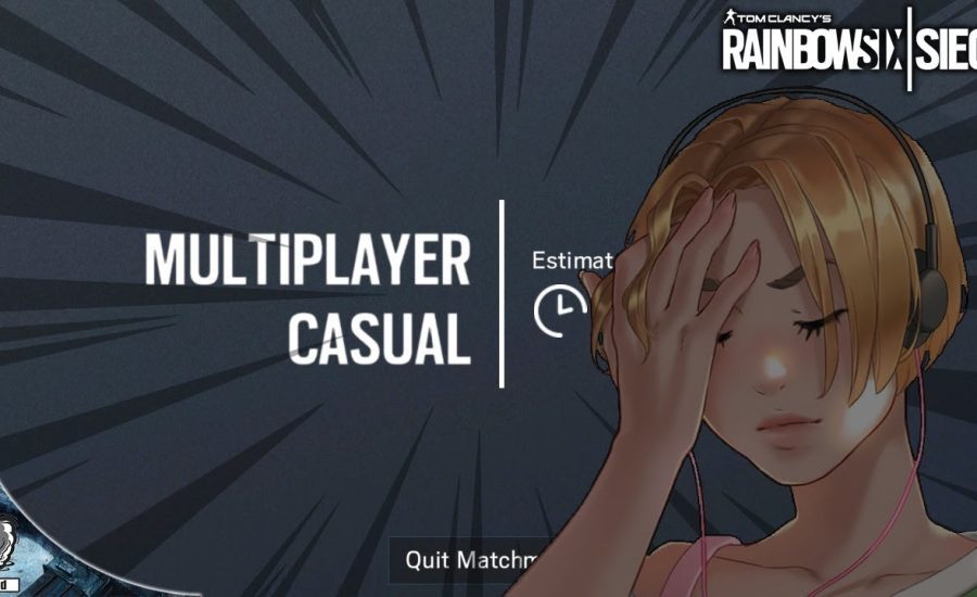 I swear this only happens in Casual Rainbow Six Games