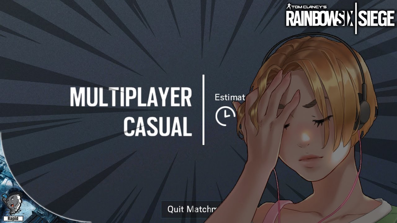 I swear this only happens in Casual Rainbow Six Games