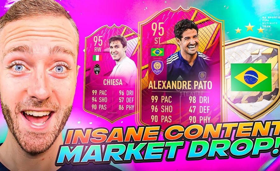 INSANE FUTTIES CONTENT KEEPS DROPPING THE MARKET! ANOTHER 5* BRAZILIAN TODAY! FIFA 22 Ultimate Team