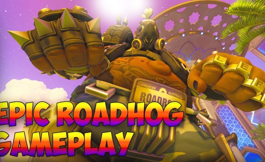 INSANE OVERWATCH ROADHOG GAMEPLAY - HOW TO PLAY WITH ROADHOG OVERWATCH TIPS AND TRICKS - ZYNETRIX