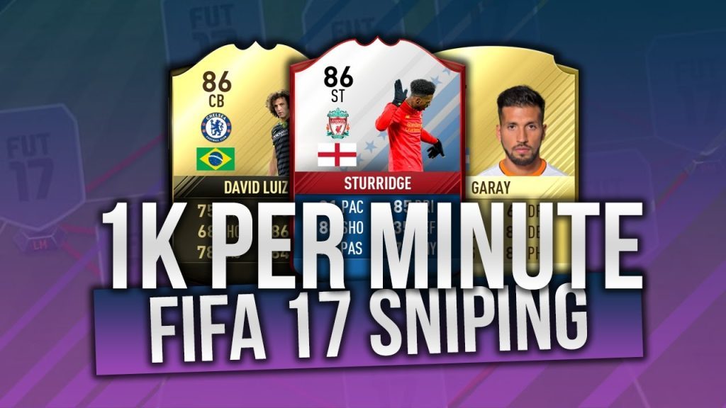 INSANE SBC SNIPING *1K PER MINUTE* - FIFA 17 Ultimate Team