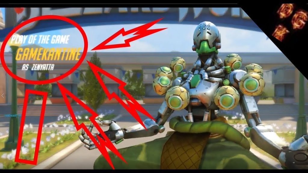 Ik heb een quadruple kill met zenyatta!!!!!! overwatch blizzard world