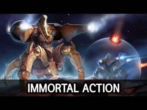 Immortal Action vs Zerg, Protoss l StarCraft 2: Legacy of the Void l Crank