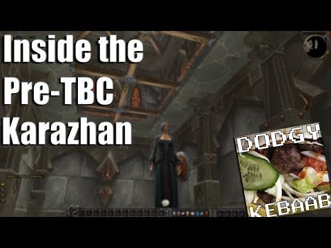 Inside Pre TBC Karazhan - World of Warcraft