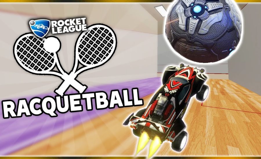 Introducing: Rocket League RACQUETBALL! BRAND NEW Game Mode and Map!