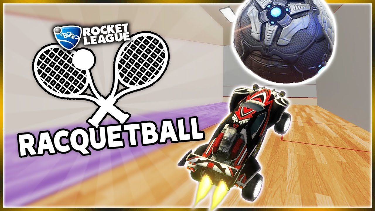 Introducing: Rocket League RACQUETBALL! BRAND NEW Game Mode and Map!