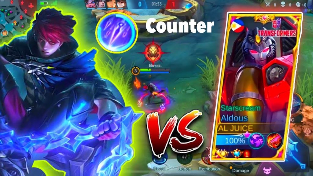 JULIAN VS ALDOUS TRANFORMER SKIN! | BEST COMBO TO COUNTER ALDOUS - MLBB 2022