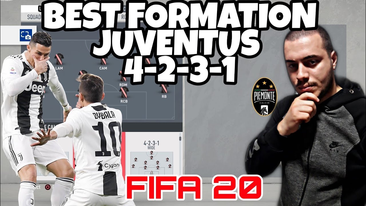 JUVENTUS - BEST FORMATION, CUSTOM TACTICS & PLAYER INSCTUCTIONS! FIFA 20