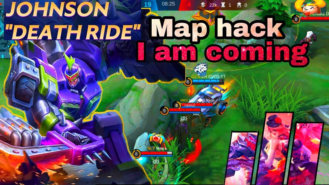 Johnson Death Ride pro kiler mobile legends Bang Bang