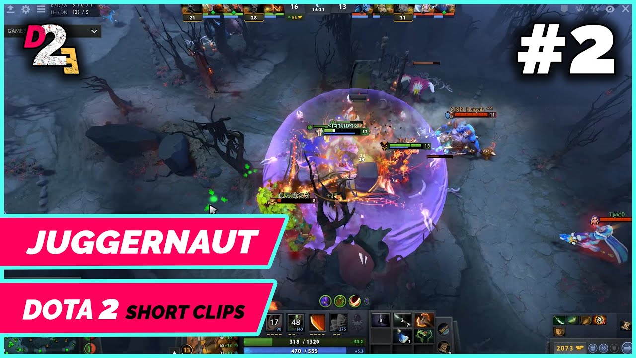 Juggernaut Rampage | Dota 2 Short Clips 2021 #2