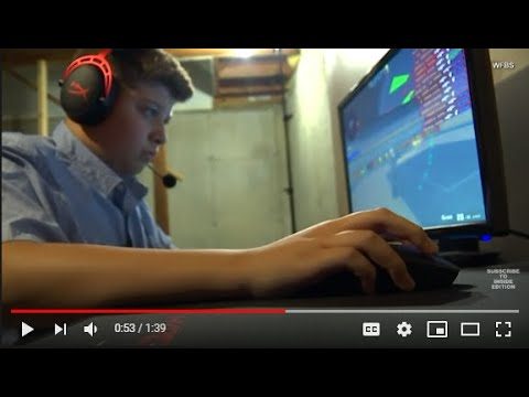 Kid cheats in CSGO on the news