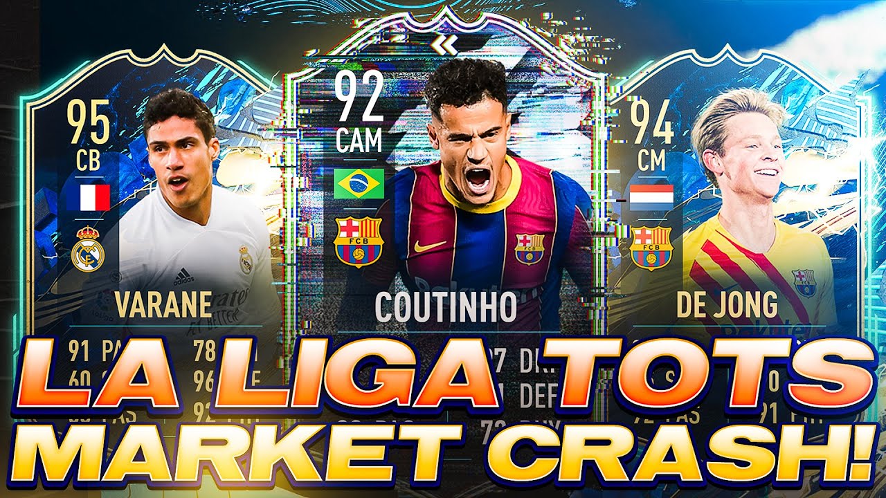 LA LIGA TOTS MARKET CRASH! UPGRADE SBC TODAY AND HUGE PROFITS! FIFA 21 Ultimate Team