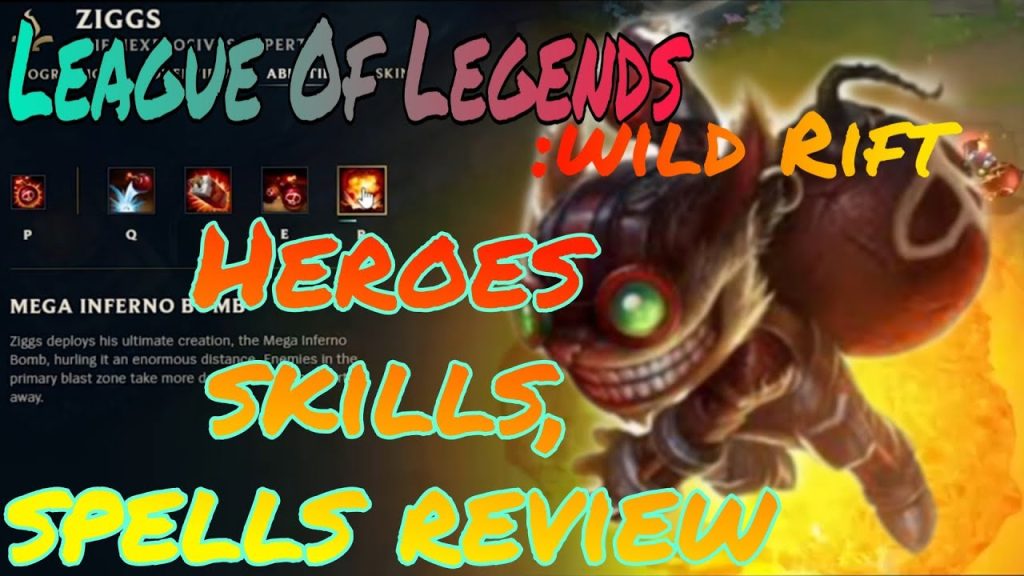 LEAGUE OF LEGENDS:Wild Rift Hero Skills And Spells OVERVIEW | Pro tips Part 1, Game 2020