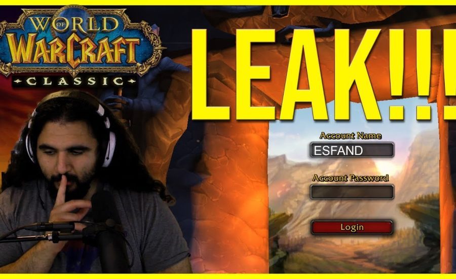 LEAKED WoW Classic Gameplay Screenshots! Analyzing changes