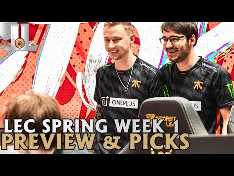 #LEC Week 1 Preview: Will Fnatic Start Slow? | 2020 Spring