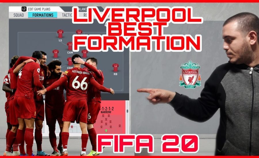 LIVERPOOL - BEST FORMATION, CUSTOM TACTICS & PLAYER INSTRUCTIONS! FIFA 20