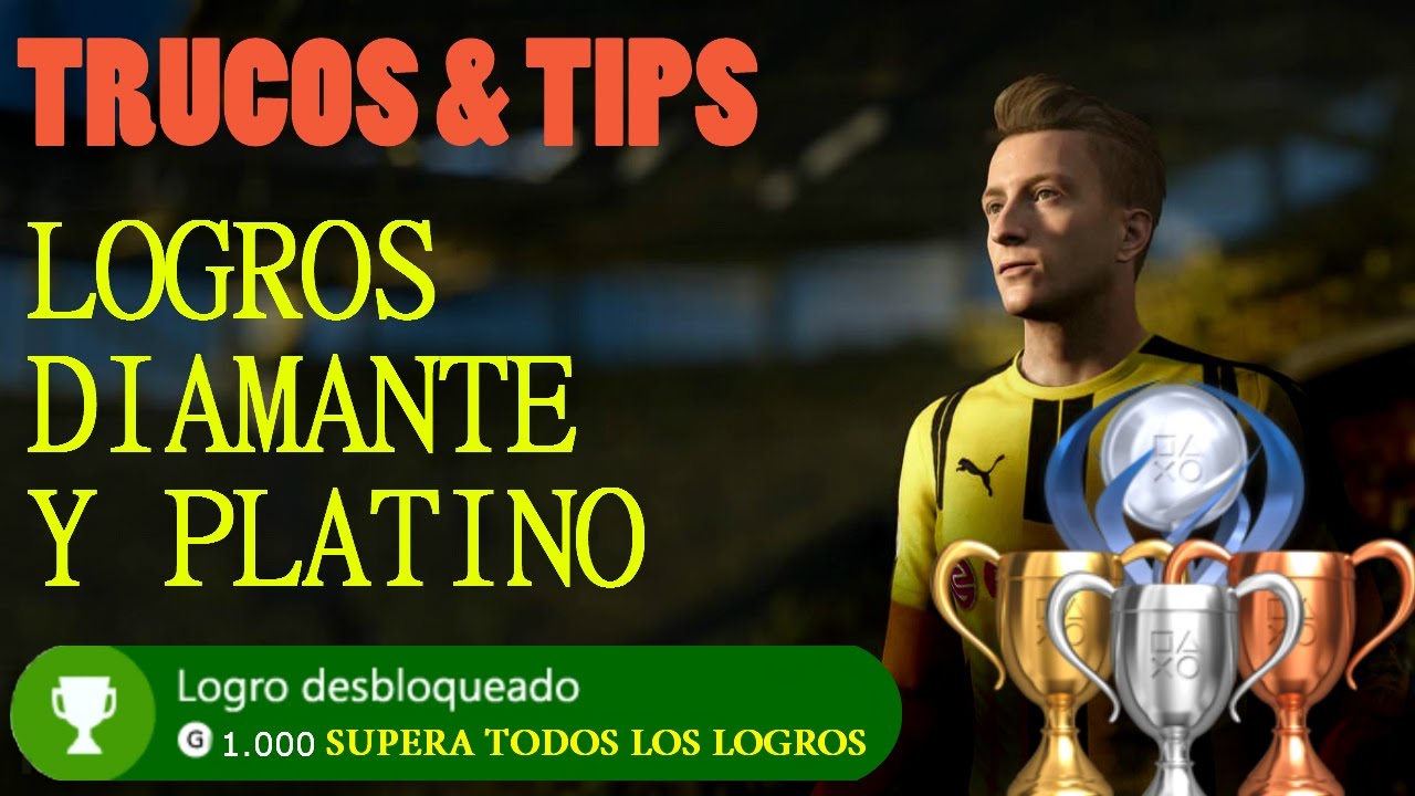 LOGROS, DIAMANTE Y PLATINO EN FIFA 17 - TRUCOS Y TIPS PARA CONSEGUIRLOS * Parte 1