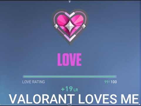 LOVE RATING | VALORANT LOVE RANK | NEW RANK IN VALORANT