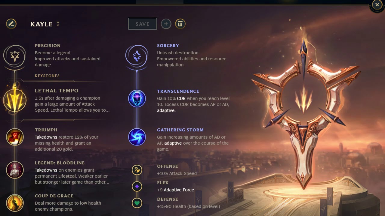 League of Legends 9.13 CUSTOM RUNE BUILDS Bronze to Diamond Guide Jinx Xerath Garen Kayle