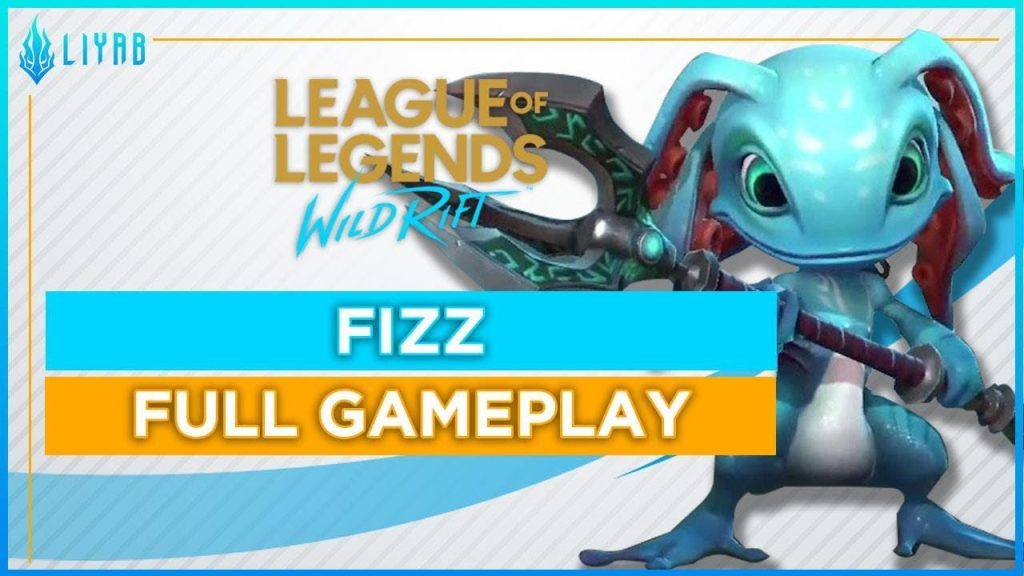 League of Legends: Wild Rift Alpha Test ---  Fizz Full Gameplay by (LYB Rubixx)