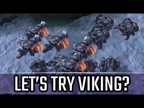 Let's try viking vs Protoss l StarCraft 2: Legacy of the Void Ladder l Crank