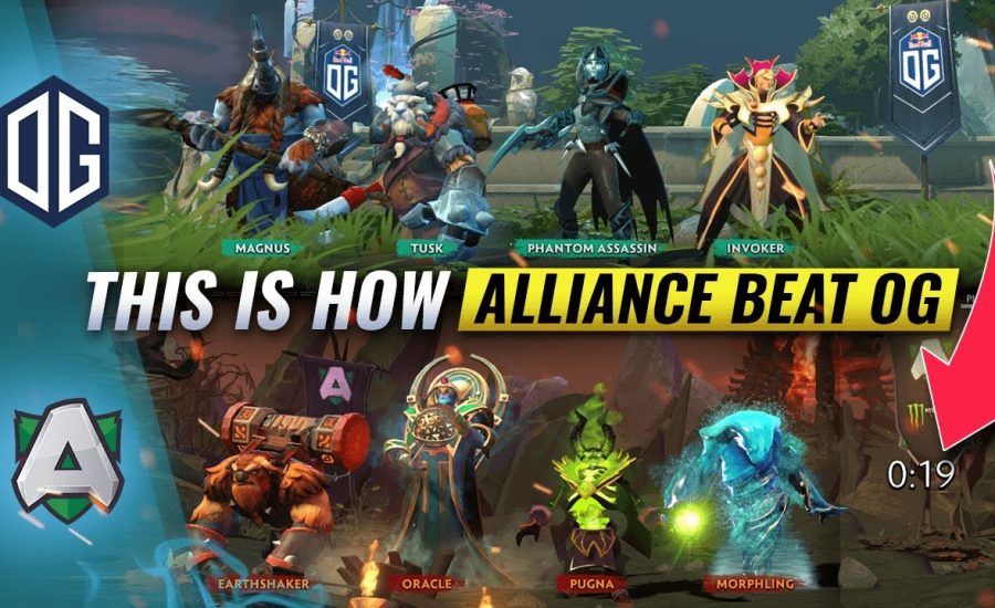 Lina & Silencer OFFLANE? An OG vs Alliance Series Analysis