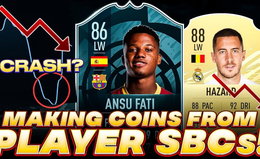 MAKING COINS FROM PLAYER SBCS! ANSU FATI SBC MARKET MOVEMENTS! FIFA 21 Ultimate Team