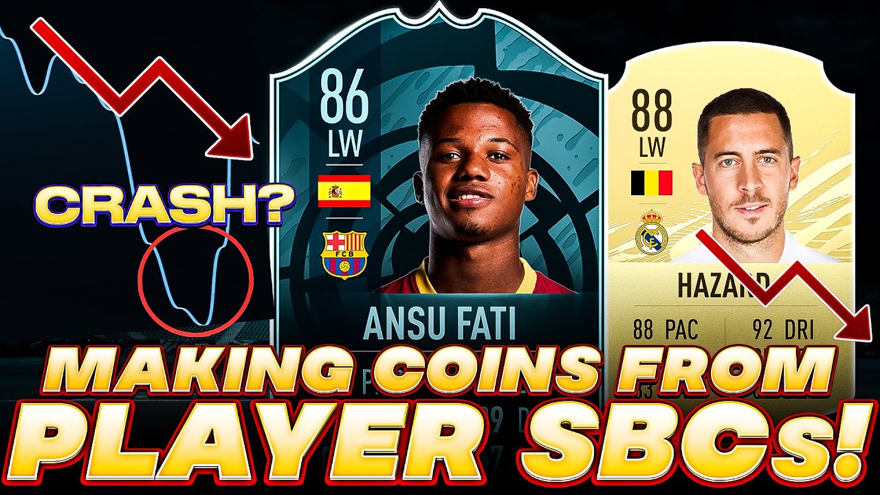 MAKING COINS FROM PLAYER SBCS! ANSU FATI SBC MARKET MOVEMENTS! FIFA 21 Ultimate Team