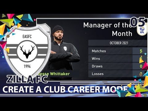 MANAGER OF THE MONTH!!!!| FIFA 22 Create a Club Career Mode Ep 5