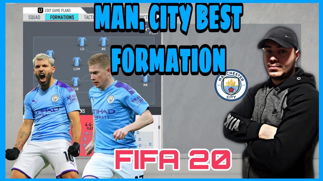 MANCHESTER CITY - BEST FORMATION, CUSTOM TACTICS & PLAYER INSTRUCTIONS! FIFA 20