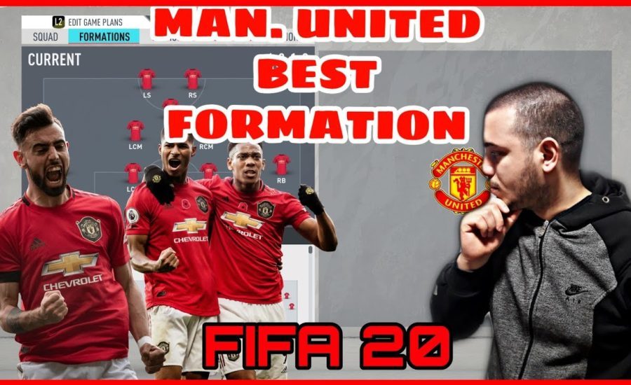 MANCHESTER UNITED - BEST FORMATION, CUSTOM TACTICS & PLAYER INSTRUCTIONS! FIFA 20