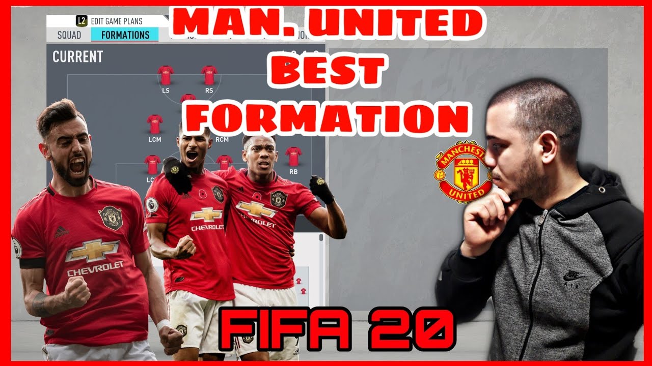 MANCHESTER UNITED - BEST FORMATION, CUSTOM TACTICS & PLAYER INSTRUCTIONS! FIFA 20