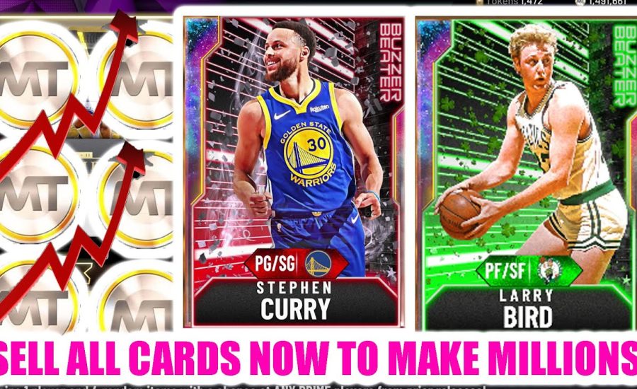 MARKET IS AT ITS PEAK! SELL ALL CARDS NOW TO MAKE MILLIONS! | NBA 2K20 MY TEAM!