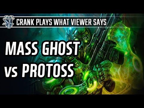 MASS GHOST in late game vs Protoss l StarCraft 2: Legacy of the Void l Crank